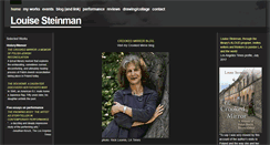 Desktop Screenshot of louisesteinman.com